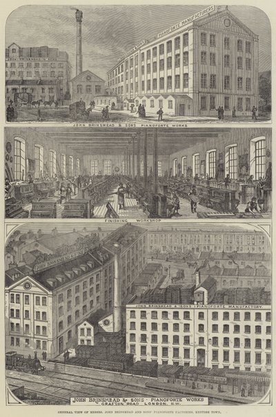 Publicité, Messieurs John Brinsmead and Sons